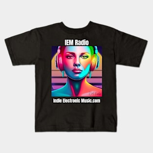 IEM Radio Retrowave Synthwave Kids T-Shirt